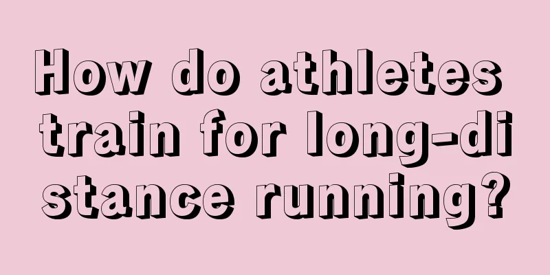 How do athletes train for long-distance running?