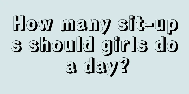 How many sit-ups should girls do a day?