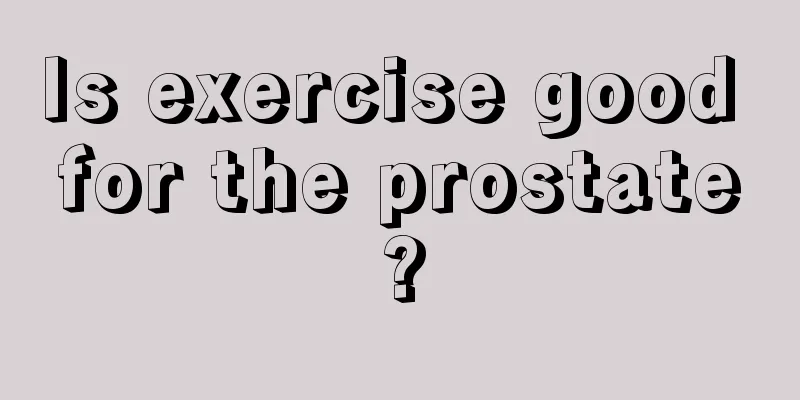 Is exercise good for the prostate?