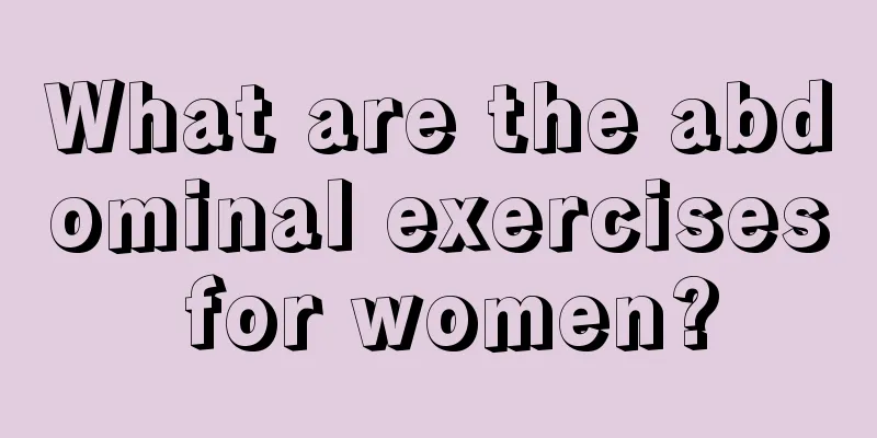 What are the abdominal exercises for women?