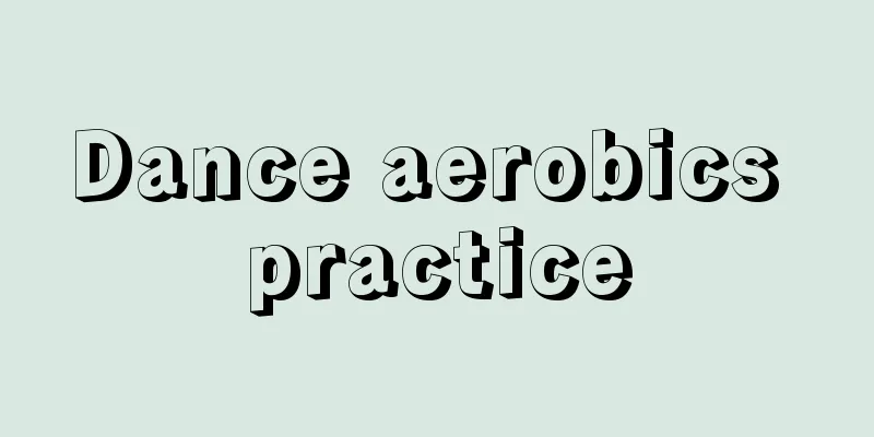 Dance aerobics practice