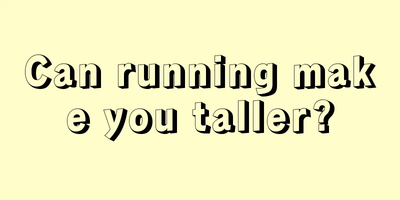 Can running make you taller?