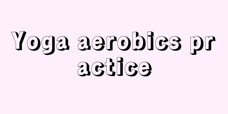 Yoga aerobics practice