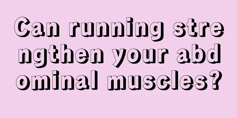 Can running strengthen your abdominal muscles?