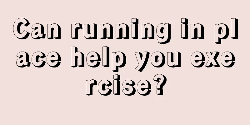 Can running in place help you exercise?