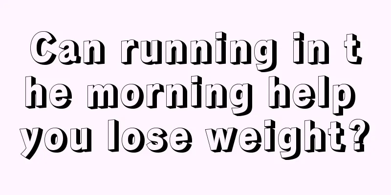 Can running in the morning help you lose weight?