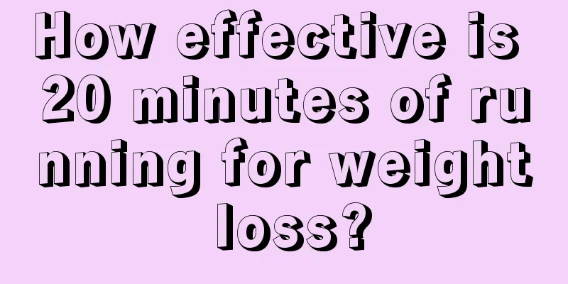 How effective is 20 minutes of running for weight loss?