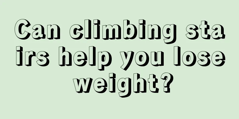 Can climbing stairs help you lose weight?