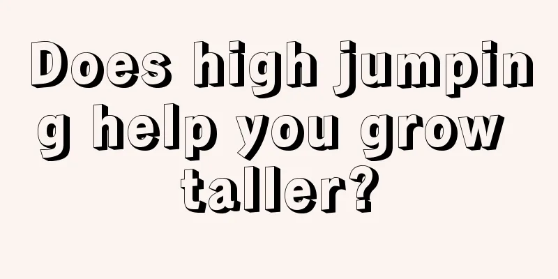 Does high jumping help you grow taller?