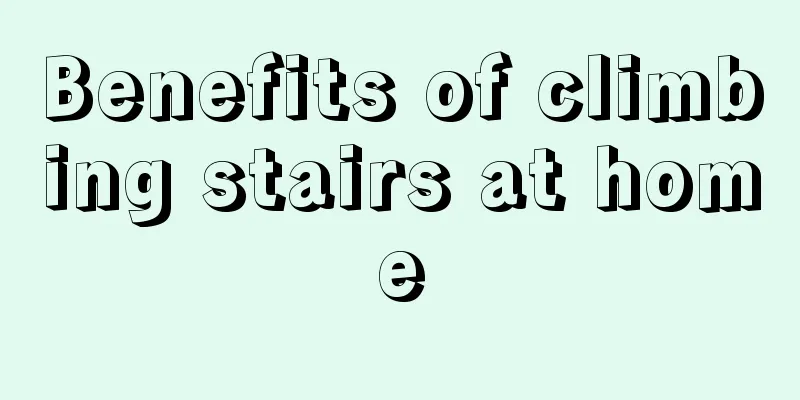 Benefits of climbing stairs at home