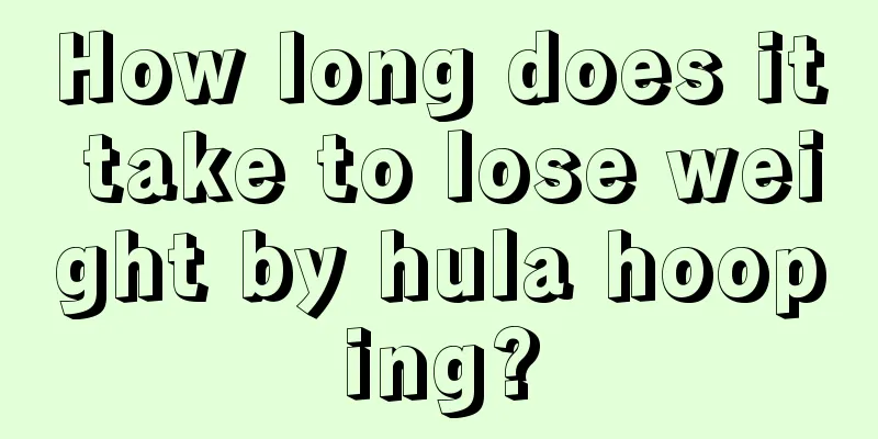 How long does it take to lose weight by hula hooping?