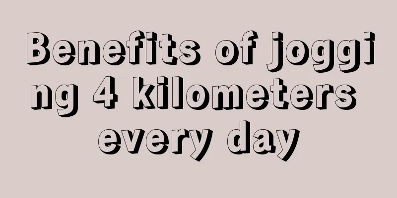 Benefits of jogging 4 kilometers every day