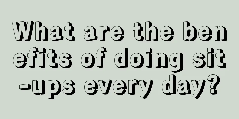 What are the benefits of doing sit-ups every day?