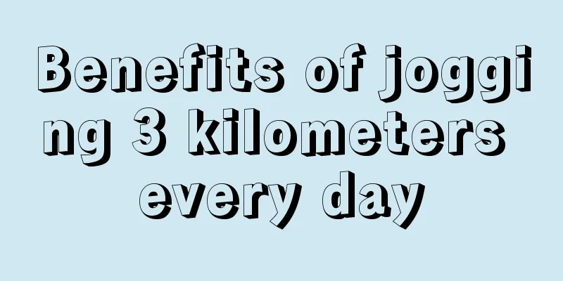 Benefits of jogging 3 kilometers every day