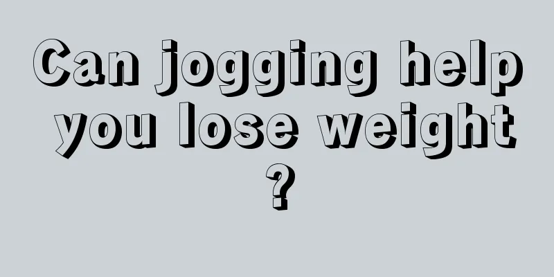 Can jogging help you lose weight?