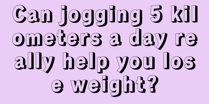 Can jogging 5 kilometers a day really help you lose weight?