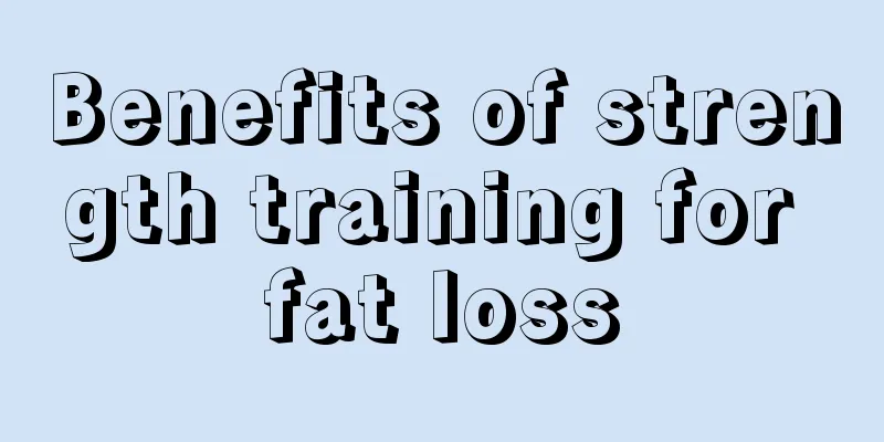 Benefits of strength training for fat loss