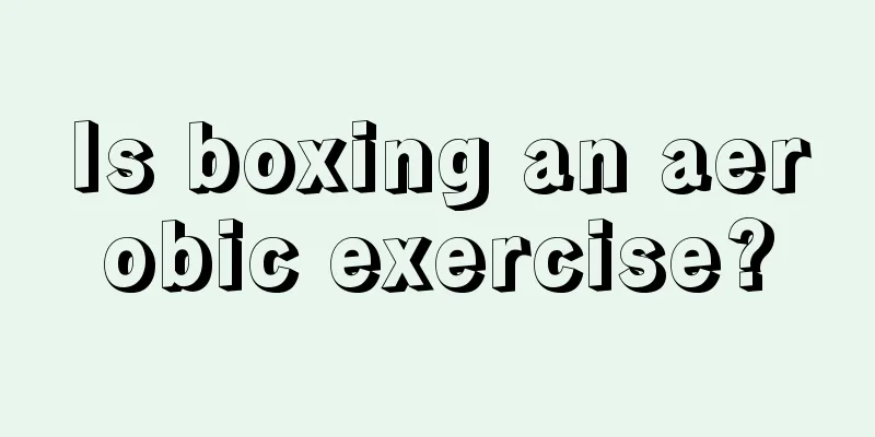 Is boxing an aerobic exercise?