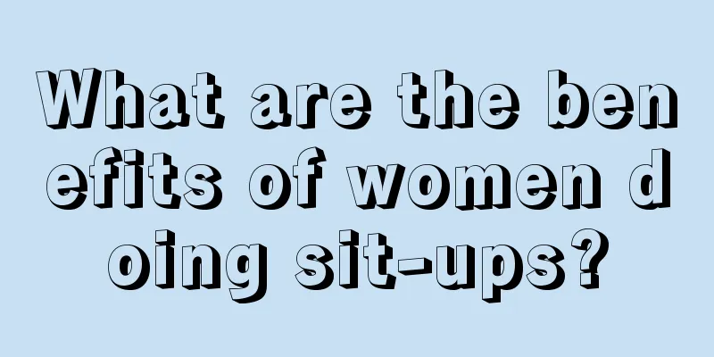 What are the benefits of women doing sit-ups?