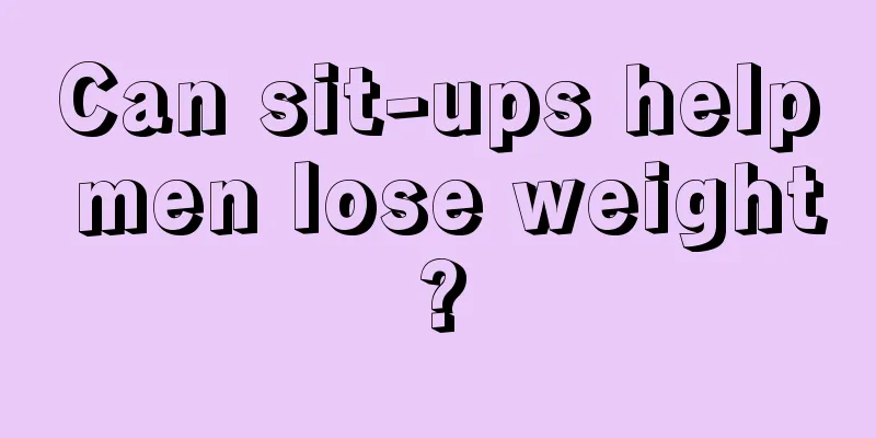 Can sit-ups help men lose weight?