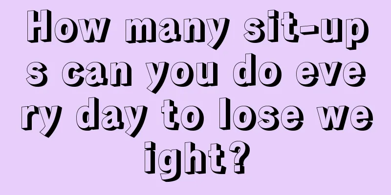 How many sit-ups can you do every day to lose weight?