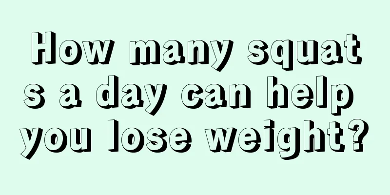 How many squats a day can help you lose weight?