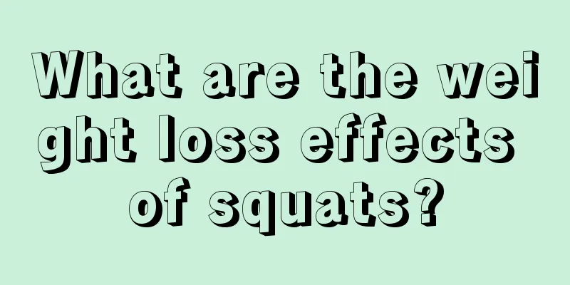 What are the weight loss effects of squats?