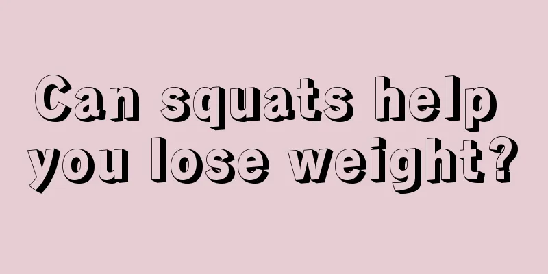 Can squats help you lose weight?