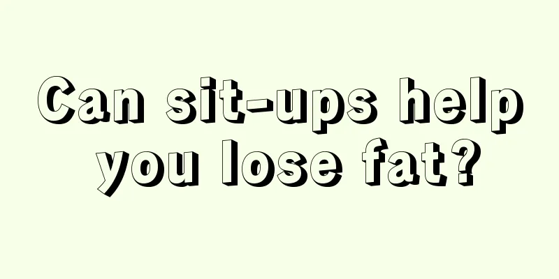 Can sit-ups help you lose fat?