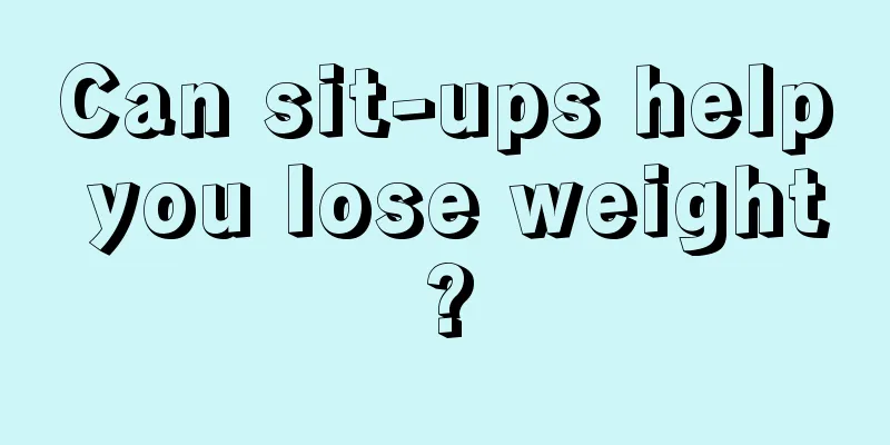 Can sit-ups help you lose weight?