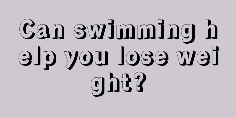 Can swimming help you lose weight?