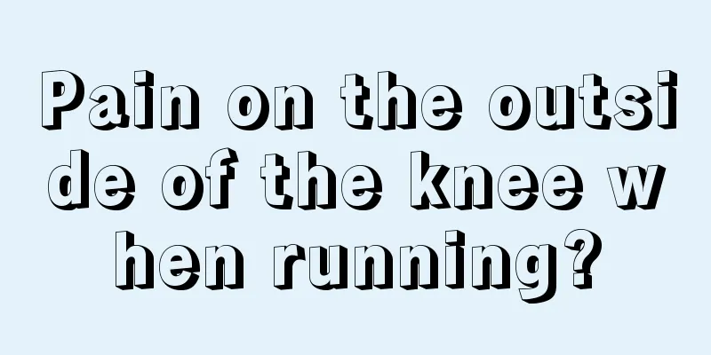 Pain on the outside of the knee when running?