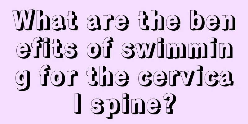 What are the benefits of swimming for the cervical spine?