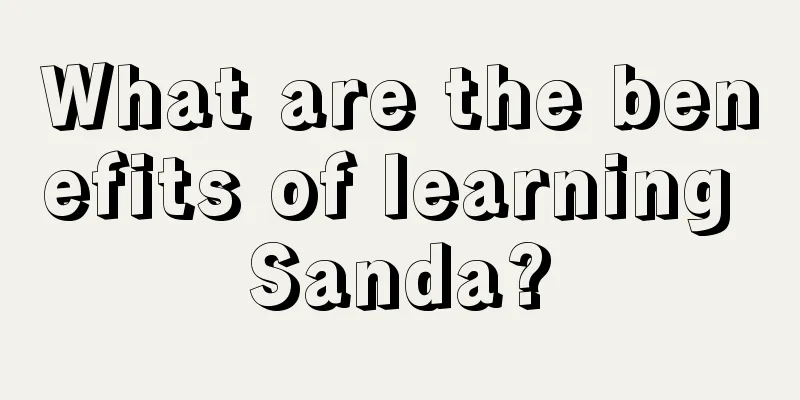 What are the benefits of learning Sanda?