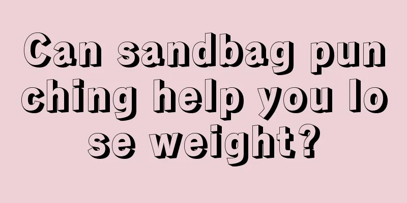 Can sandbag punching help you lose weight?