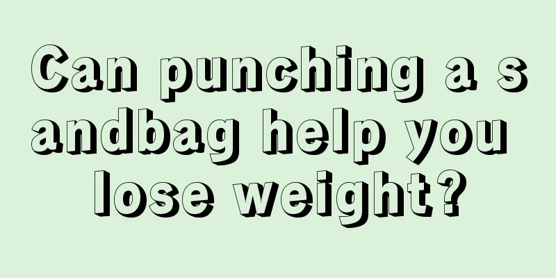 Can punching a sandbag help you lose weight?