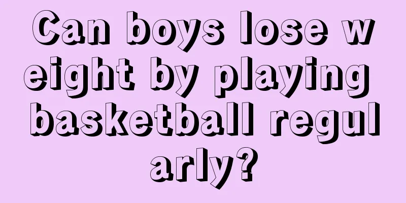 Can boys lose weight by playing basketball regularly?