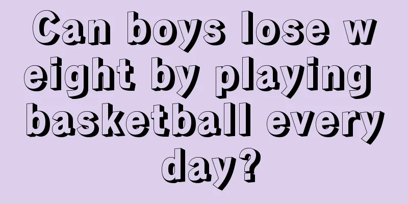 Can boys lose weight by playing basketball every day?