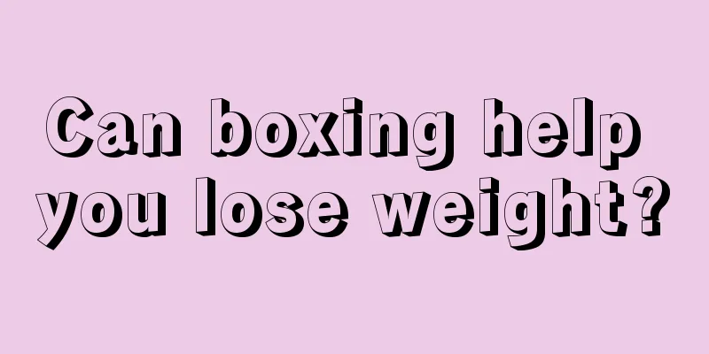 Can boxing help you lose weight?