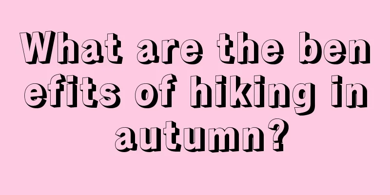 What are the benefits of hiking in autumn?