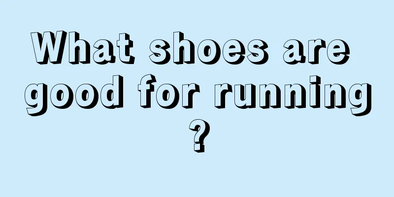 What shoes are good for running?