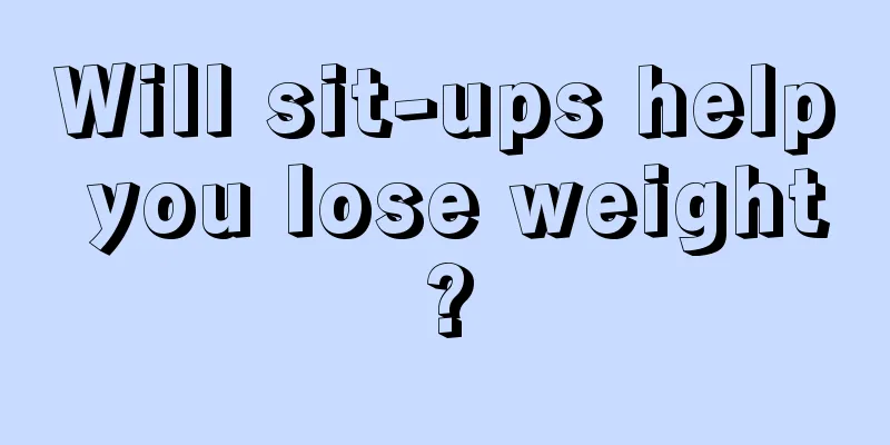 Will sit-ups help you lose weight?