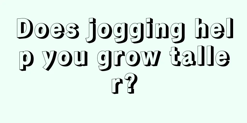 Does jogging help you grow taller?