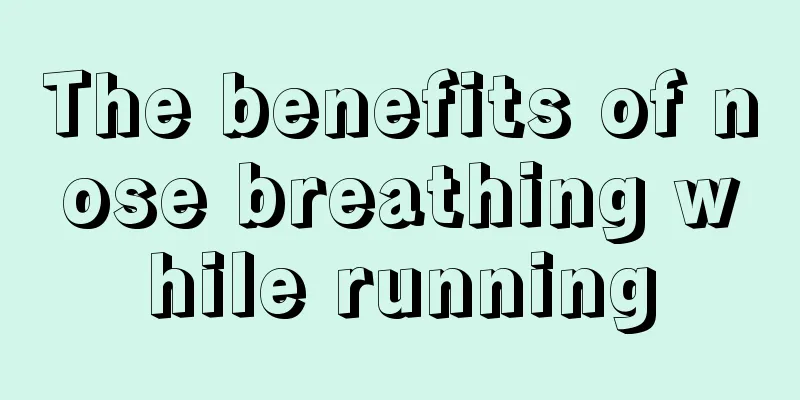 The benefits of nose breathing while running