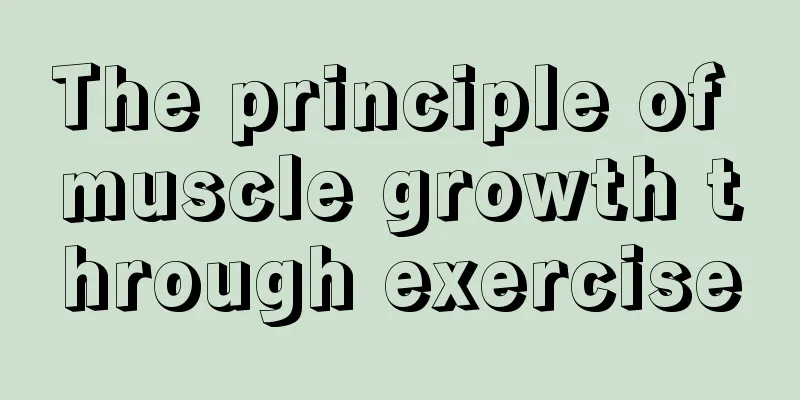 The principle of muscle growth through exercise