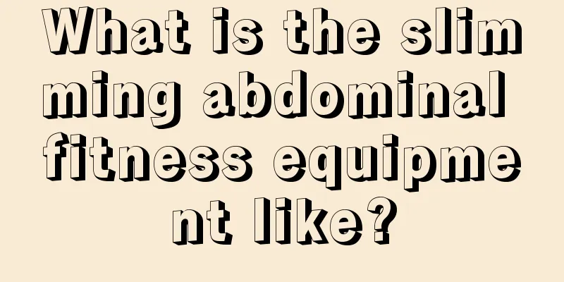 What is the slimming abdominal fitness equipment like?