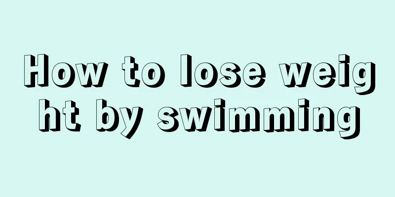 How to lose weight by swimming