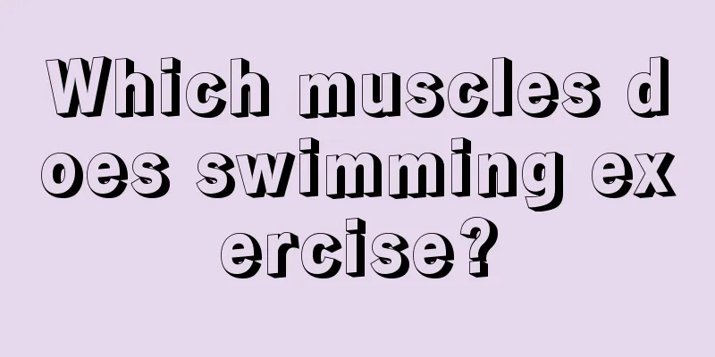 Which muscles does swimming exercise?