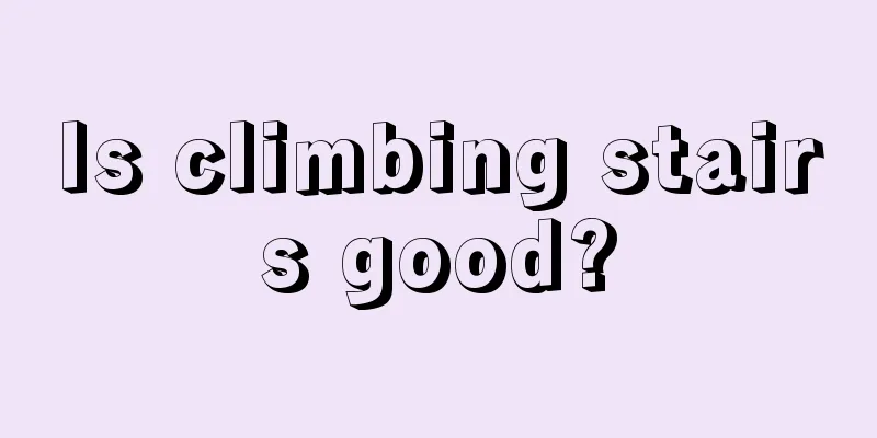 Is climbing stairs good?