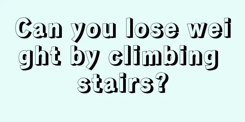 Can you lose weight by climbing stairs?